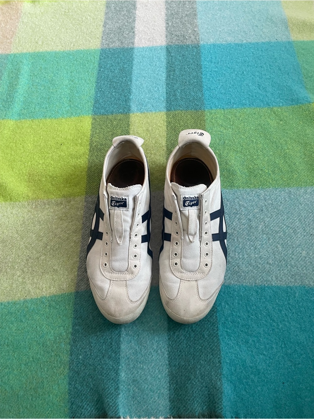 Asics Onitsuka Tiger MEXICO 66 SLIP-ON BIRCH/MIDNIGHT Sneakers Men's